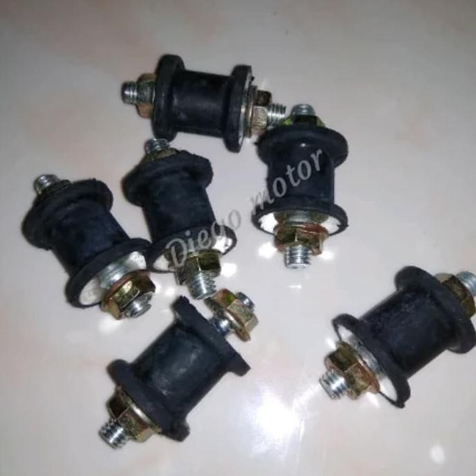 Kualitas Terbaik] Engine Mounting Karet Kaki Mesi Mesin Potong Rumput Type Bg328 318 338