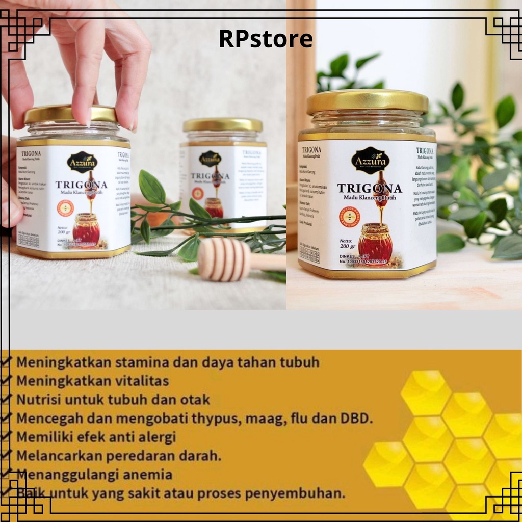 

Madu klanceng trigona/trigono putih murni 200gr{exp : 2023 }