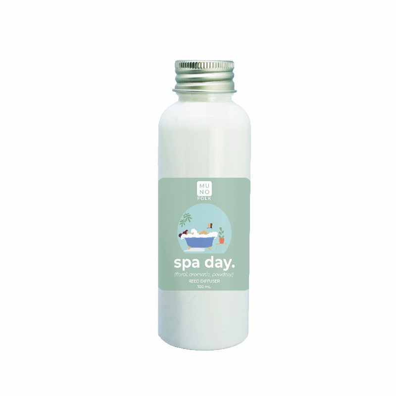 Muno Folk - 100ml REFILL Reed/Rotan Diffuser Aromatherapy | Pewangi Pengharum Ruangan-8