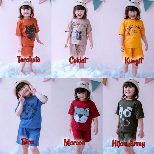 Jeco fashion Setelan anak Pines unisex