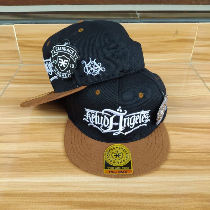 Snapback distro, topi distro, topi metal, topi band metal, Snapback metal, topi Embrace hdwr