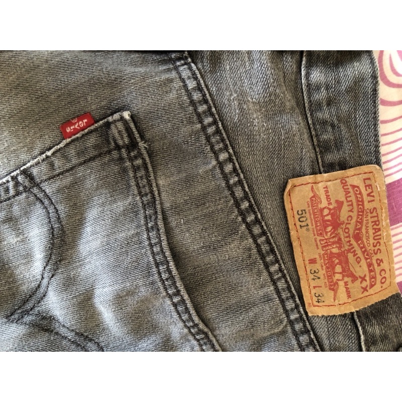 jeans levis 501 second original