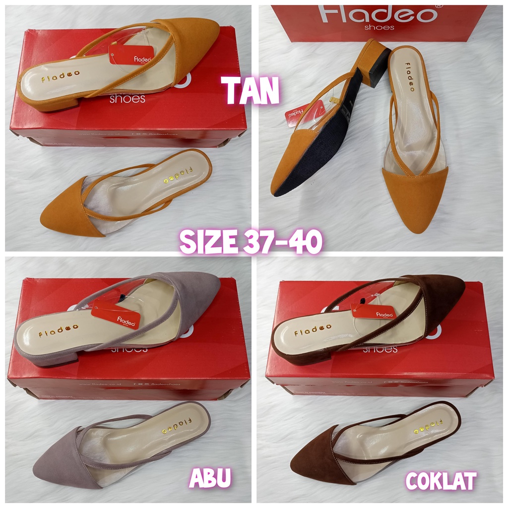 Sepatu wanita fladeo original-flatshoes terbaru kekinian-sepatu casual-sepatu bustong terbaru