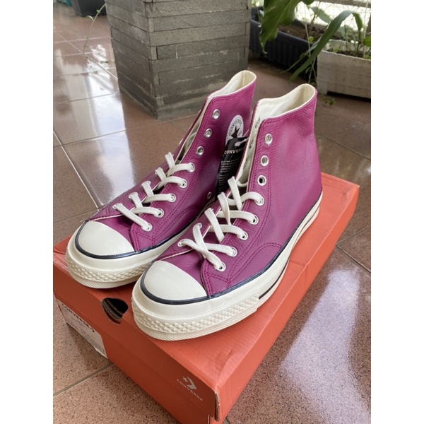 Sepatu Sneaker Converse Chuck 70 Hi Rose Leather Baru & Original 1000% RESMI MAP