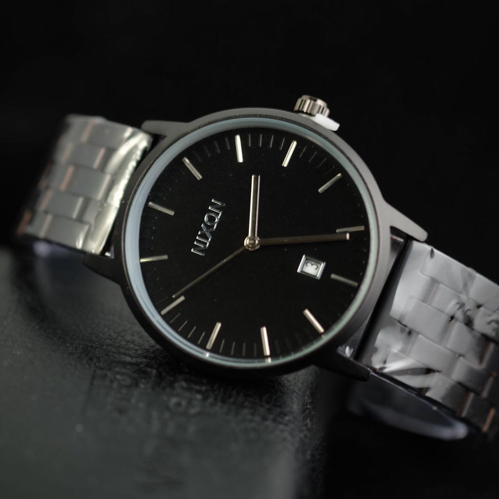 Jam Tangan Pria Wanita Nixon Tanggal Tali Rantai