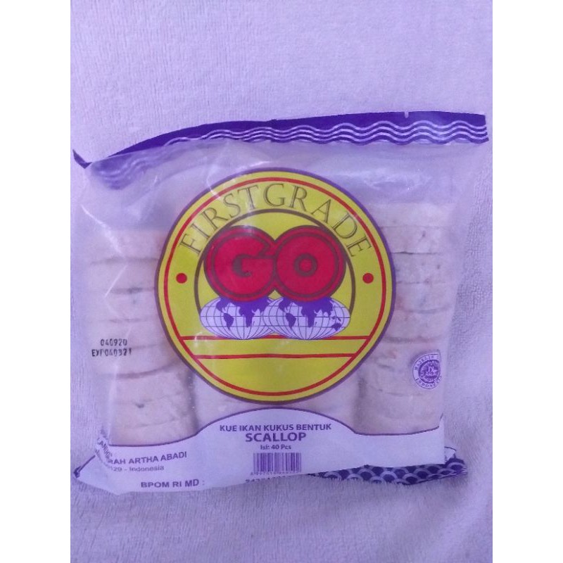 

GO KUE IKAN KUKUS BENTUK SCALLOP 500GR