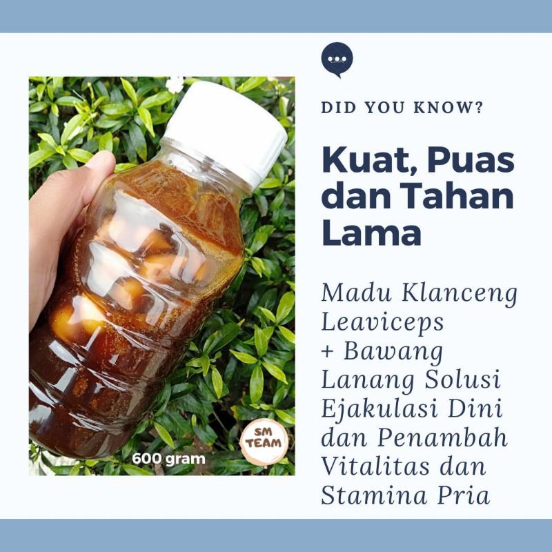 

Madu Klanceng + Bawang Lanang