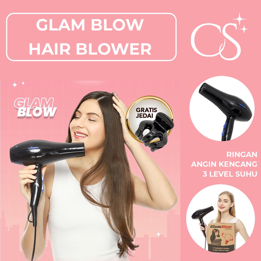 Glam Blow Blow Rambut Styling Rambut Pengering Rambut Salon Alat Pengering Rambut Glam Blow Hair Blo