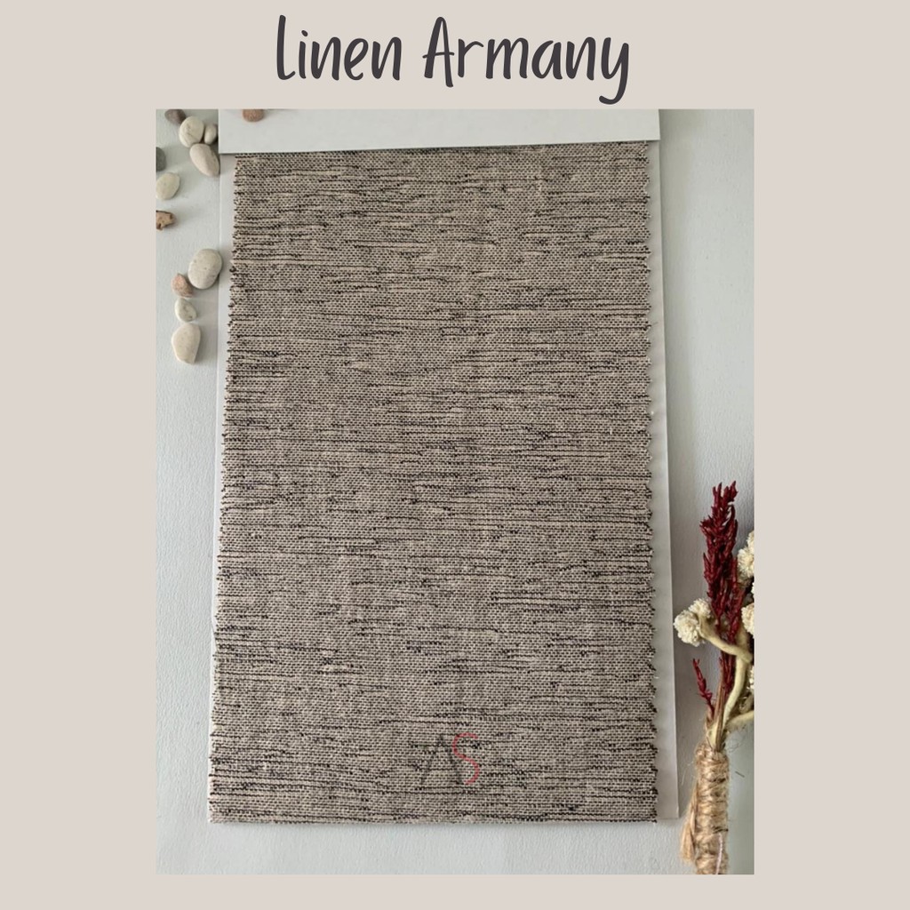 Katalog Warna kain Linen Armany Aneka Sandang Textile