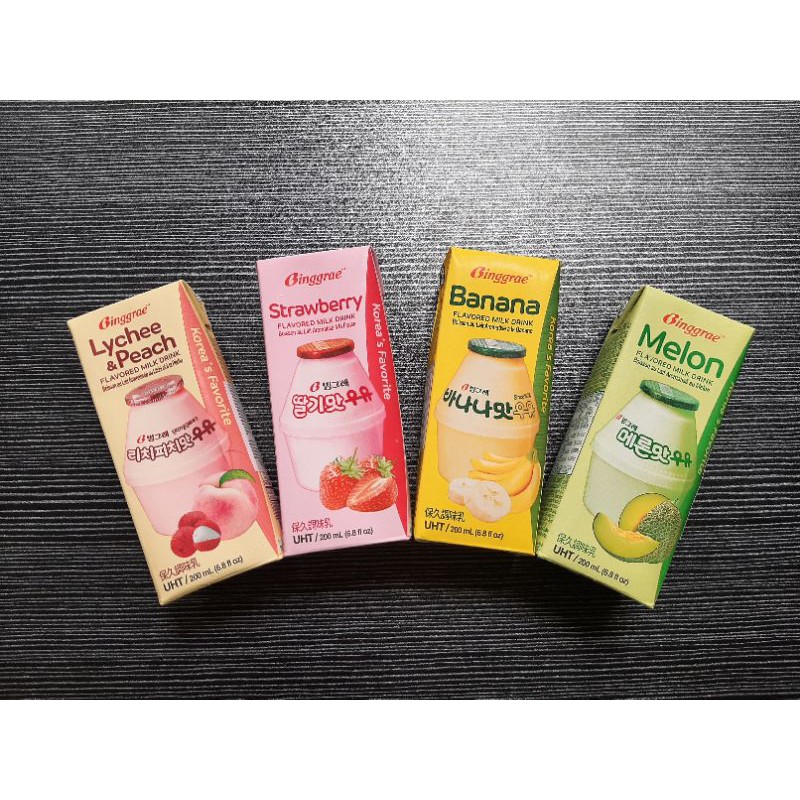 

Korean Binggrae Milk Halal 200ml [BITEMYKIMCHI]