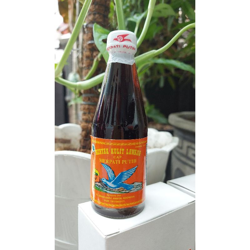 

Minyak Kulit Lawang Asli Merpati Putih AMBON 100 ML UNTUK NYERI OTOT/PEGEL LINU