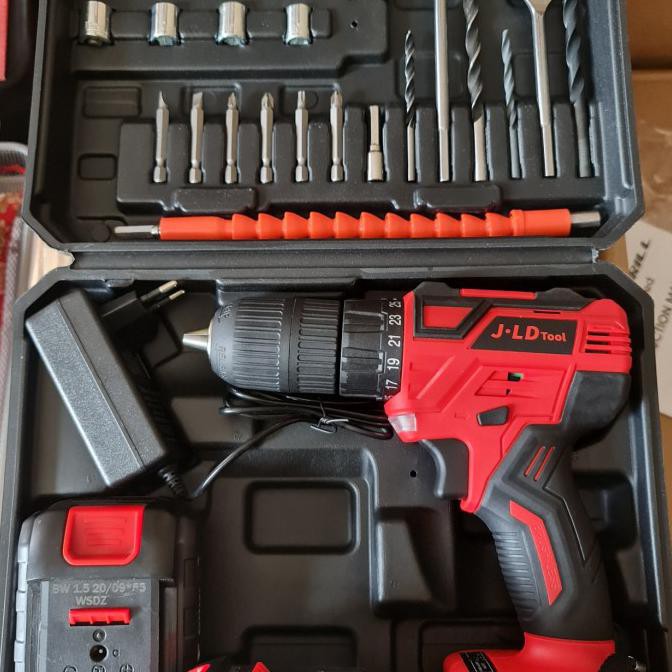 ✅Harga BOR TANGAN CORDLESS 13 MM | 48VF | JLD | POWER TOOL