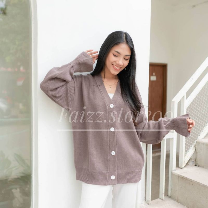 OUTWEAR CARDIGAN RAJUT Lily Cute/CARDIGAN RAJUT WANITA OVERSIZED PREMIUM STORE09 MURAH