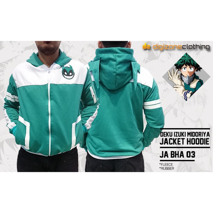 Jaket Boku No Hero Academia Deku Izuku Midoriya (JA BHA 03)