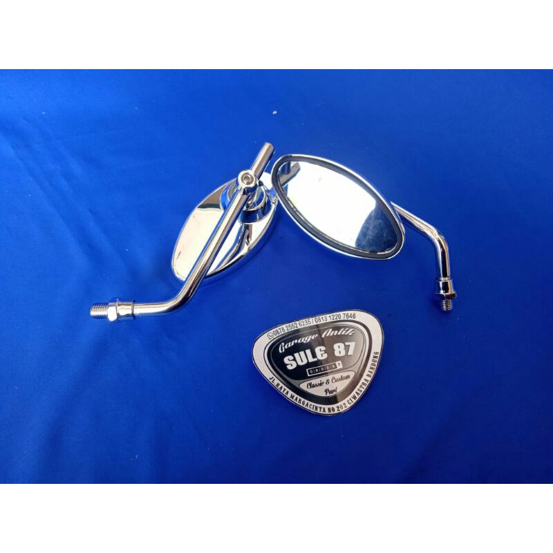 Spion oval variasi honda cb racing, motor mini