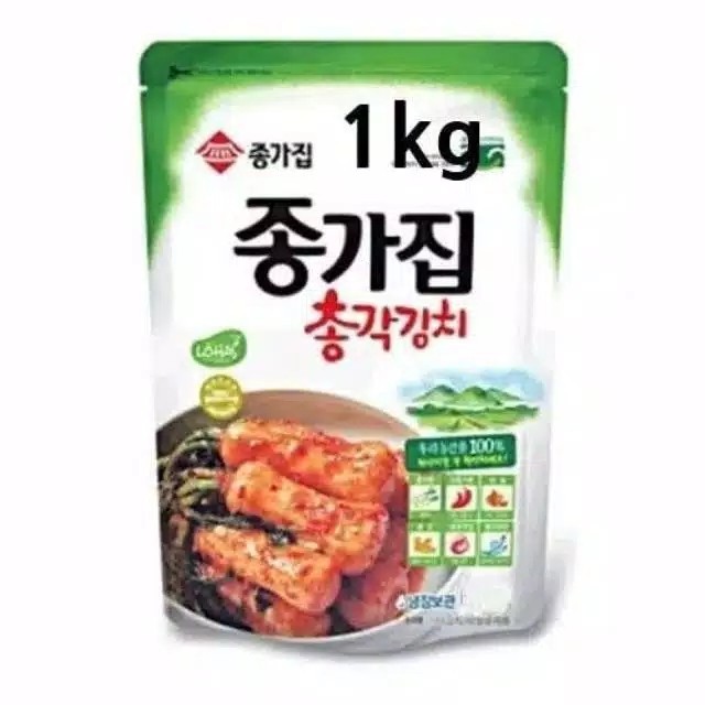 

Jonggajib Chonggak Kimchi - Kimchi Baby Lobak 1kg Made In Korea