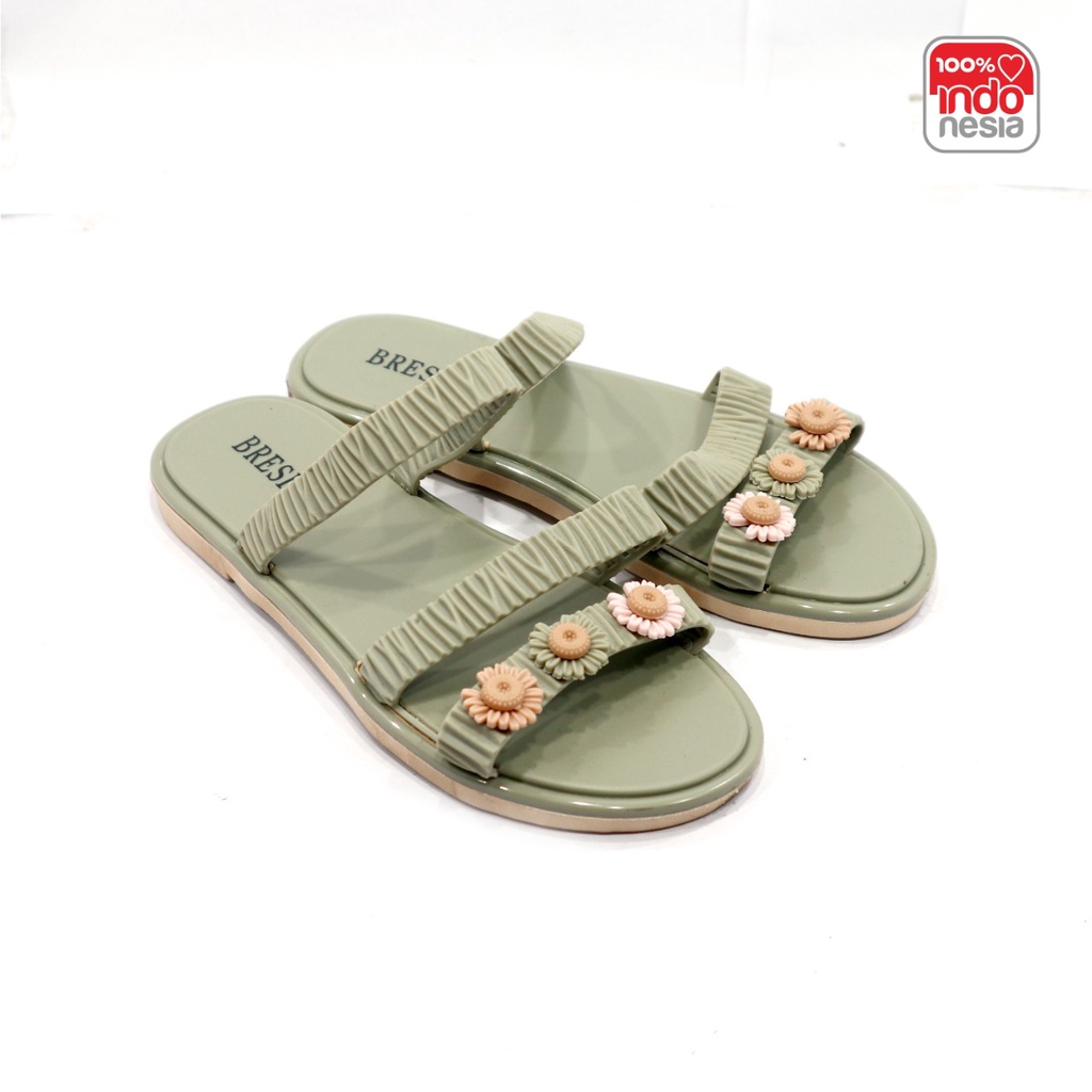 SANDAL BRESLIN DEWASA BUNGA - SANDAL WANITA