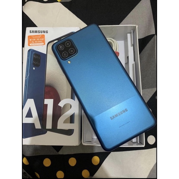 samsung A12 ram 4/128gb