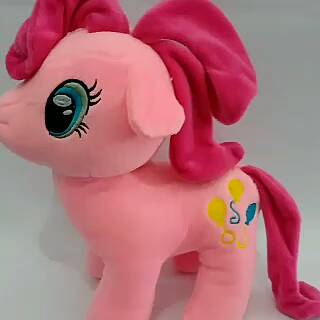 Boneka Kuda  Poni  Pink  Boneka Unicorn Ukuran 35cm kuda  