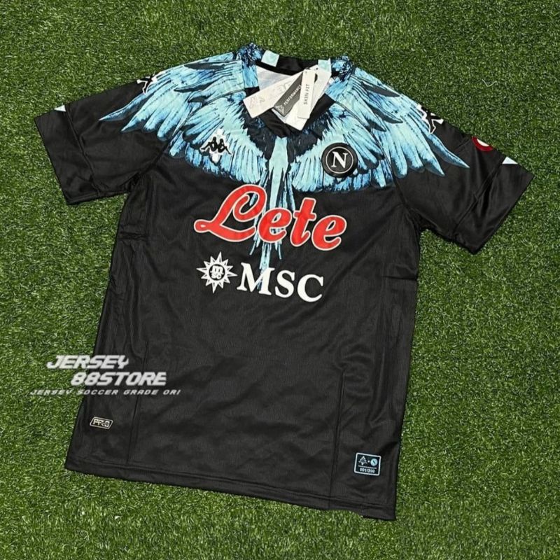 Jersey Baju Bola Grade Ori Napoli Home Eagle 2021/2022