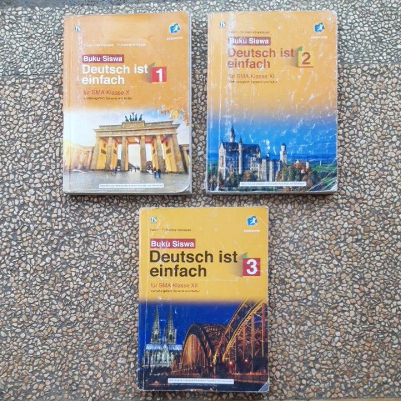 buku Siswa Bahasa Jerman Deutsch Ist Einfach.Deutsch Macht Spab Sma Kelas 10.11.12 Revisi Kurikulum 