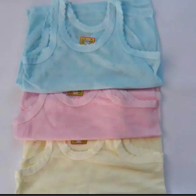 1 LUSIN/SINGLET ANAK2 BAHAN MOTIF BOLONG