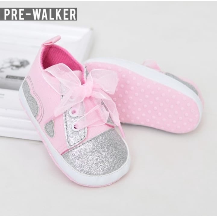 LIU12 Sepatu Bayi Anak anti slip/Baby Prewalker Shoes Belajar Jalan Bayi Pergi Jalan Fashion Casual