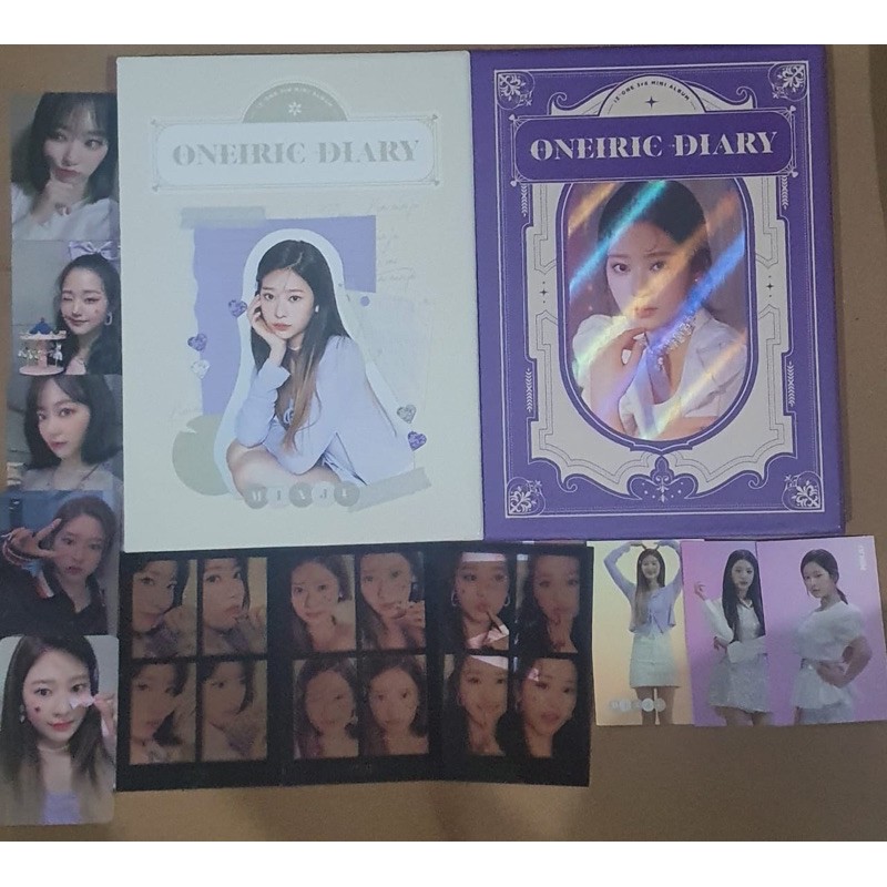IZ*ONE IZONE ONEIRIC DIARY Album, photocard 4cut film