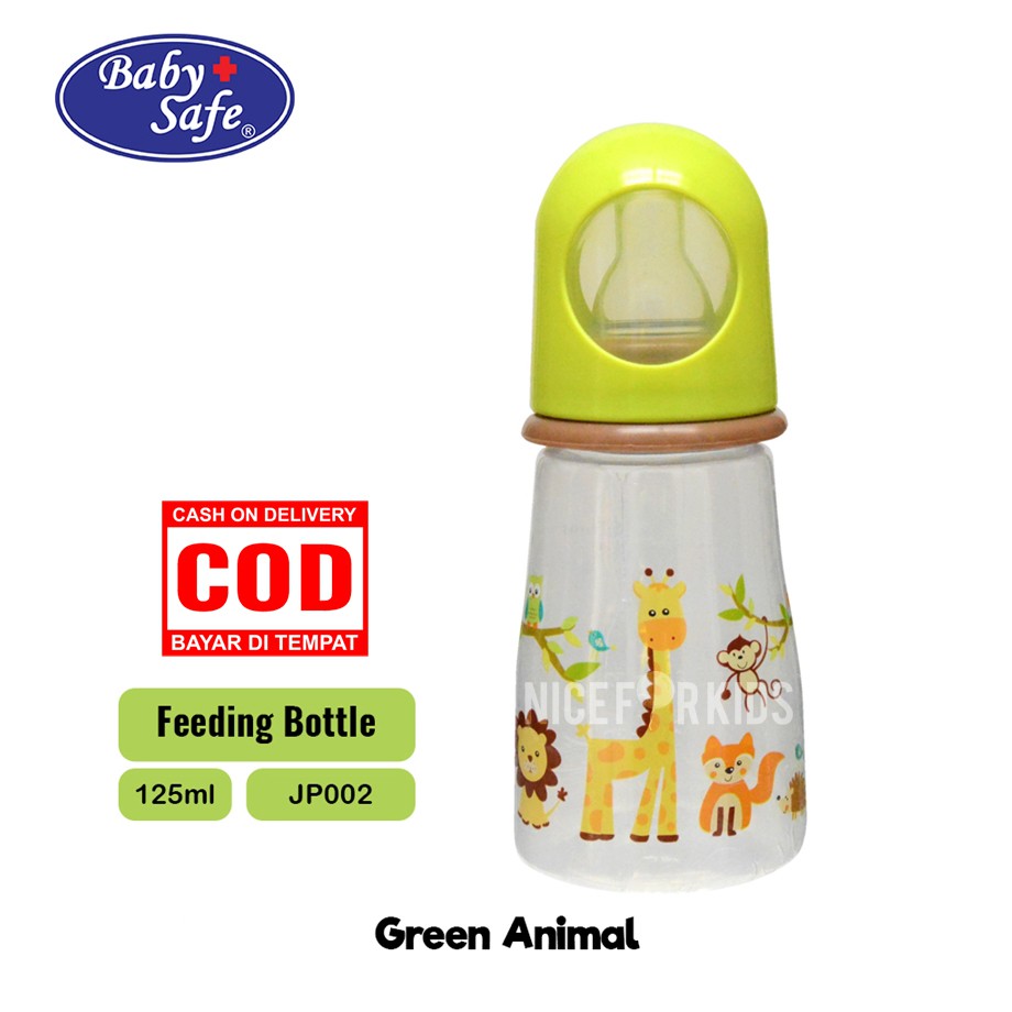 Baby Safe Feeding Bottle Character 125 ml ( JP002 )