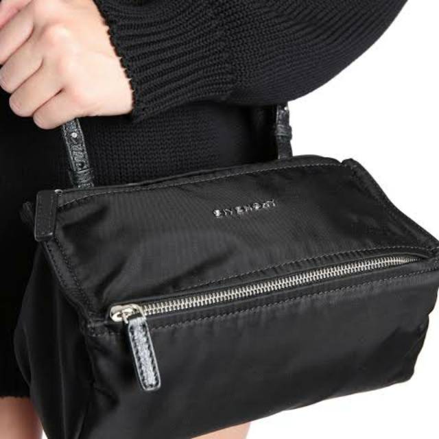 givenchy mini pandora black logo