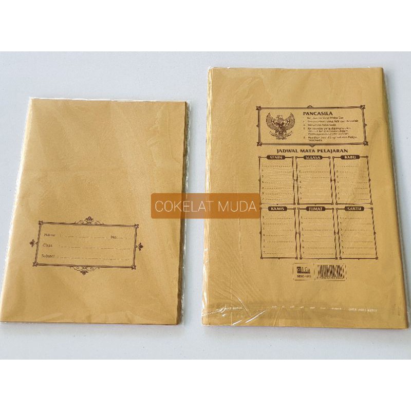 

Sampul Cokelat Buku Tulis Ukuran Kwarto (Pack)