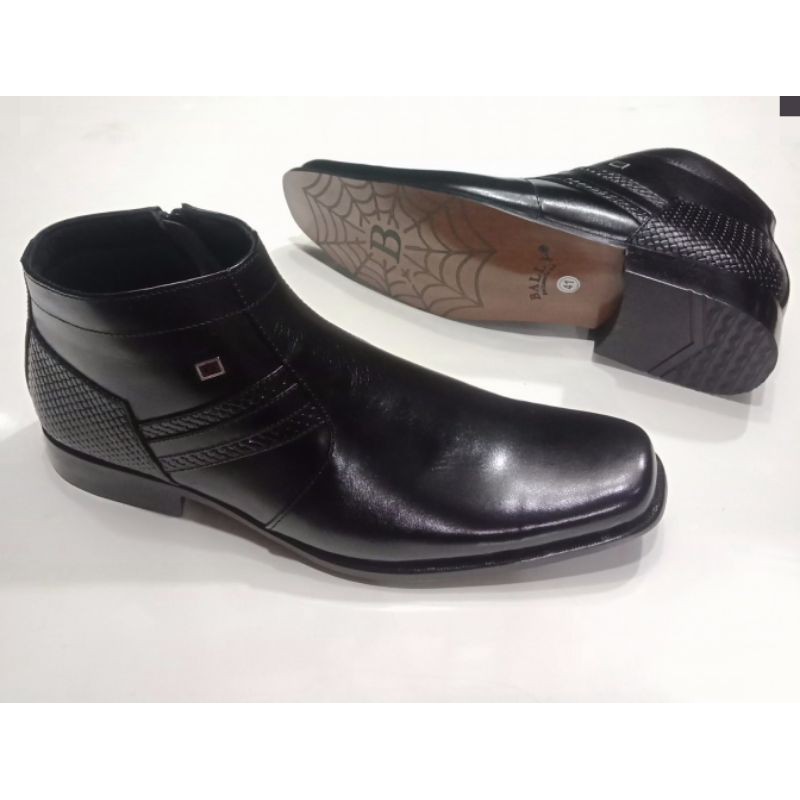 Pantofel Boot Pria/Kulit Asli/Pantofel Premium/Pantofel Formal Pria/merek Bally