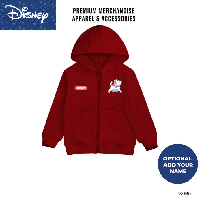 Disney Hoodie Zipper Kids / Jaket Anak Marie The Cats MAC35