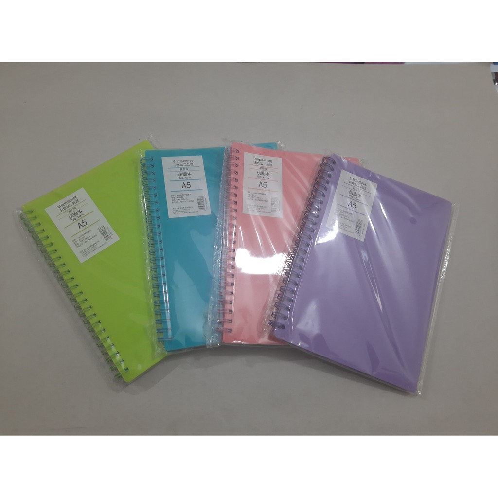 

NOTE BOOK SPIRAL MERK WENGU A6