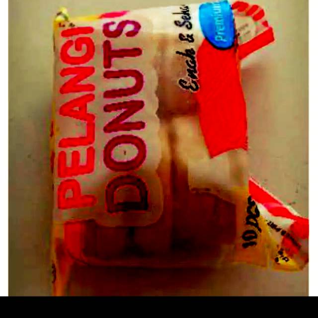 

Donat pelangi isi 10