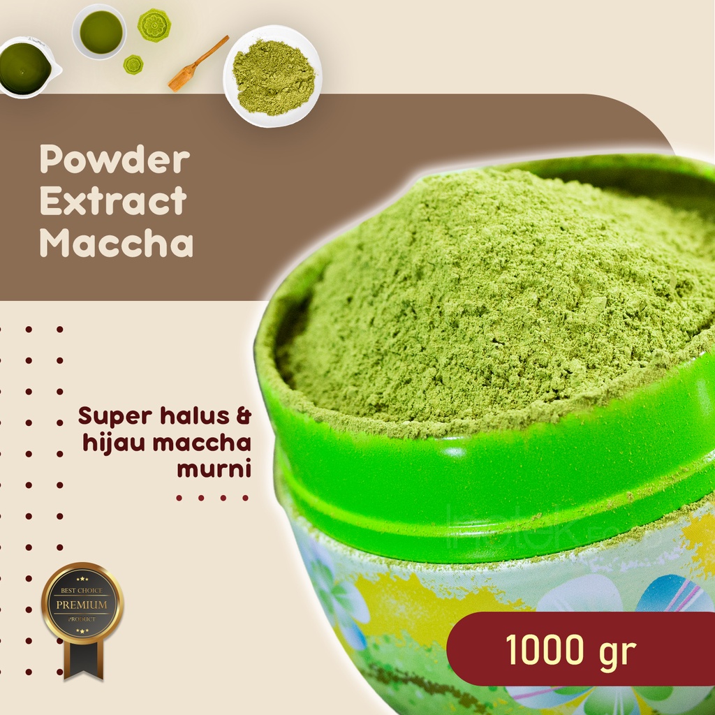 

MACCHA EXTRACT POWDER KYOTO @ 1000 GR