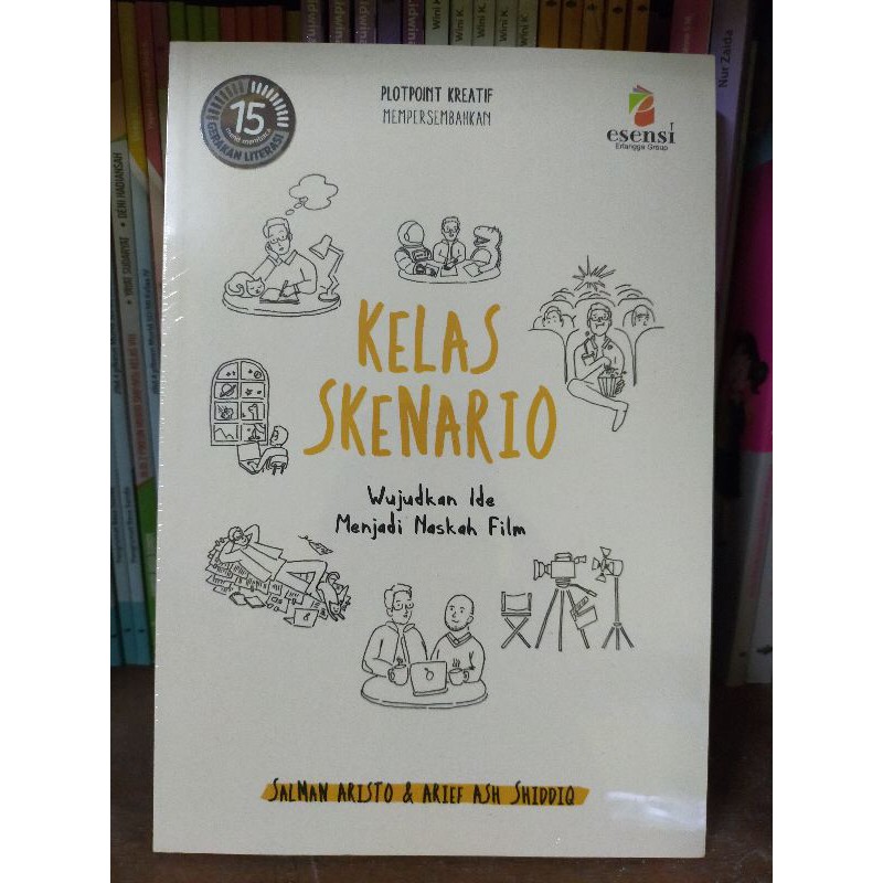 ORI buku kelas skenario wujudkan ide menjadi naskah film penerbit esensi Erlangga grup