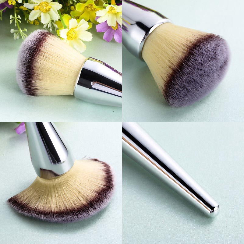 Kuas Aplikator / Brush Make Up Lembut Travel Size / Set Premium Quality Brush 1/4/6/10/12/24