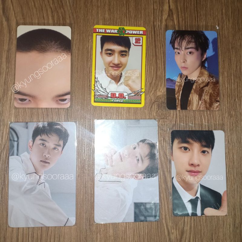 Booked Photocard pc do kyungsoo D.O. exo jidat universe
