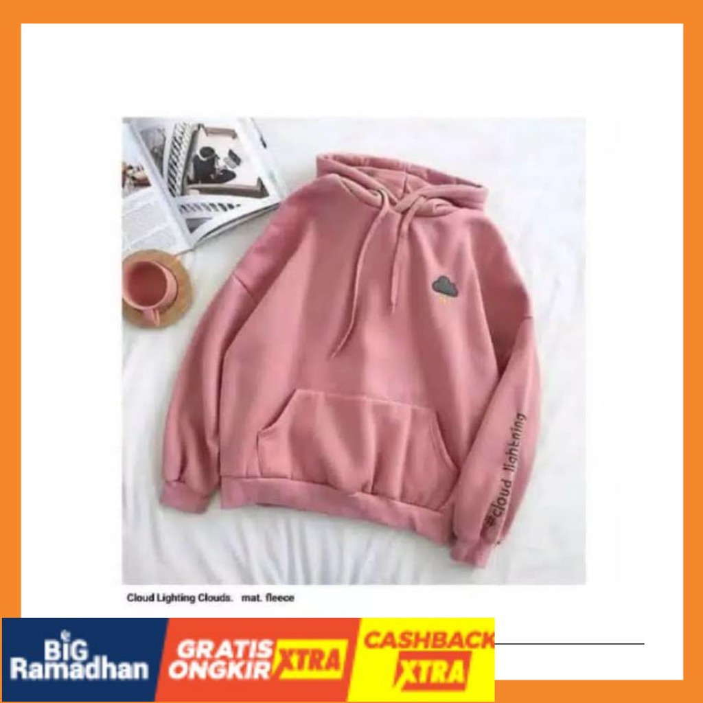 POLOS MOTIF MERAH PUTIH HITAM BIRU KUNING ASLI / SWEATER HOODIE CEWEK | SWEATER MURAH | SWEATER