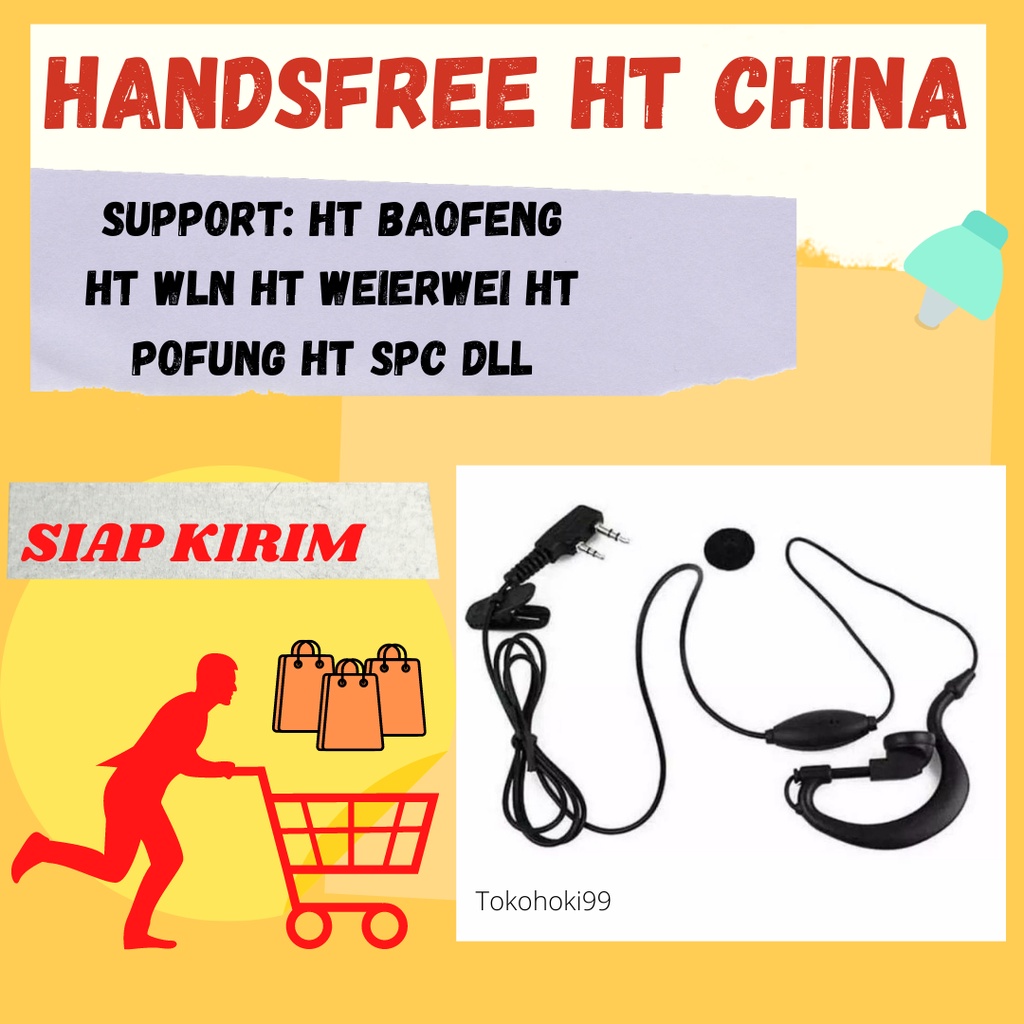 HANDSFREE HT BAOFENG MURAH HANDSFREE HT CHINA