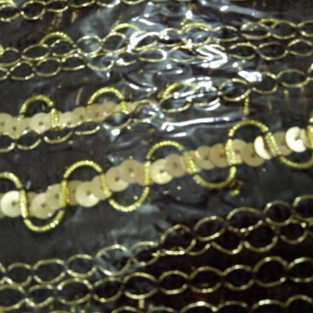 renda payet hiasan baju aksesoris