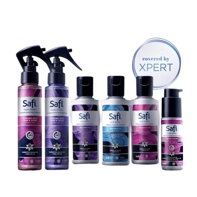 ✦SINAR✦ Safi Hair Xpert Treatment Oil | Hair Repair Serum | Perfume Mist Hair &amp; Hijab