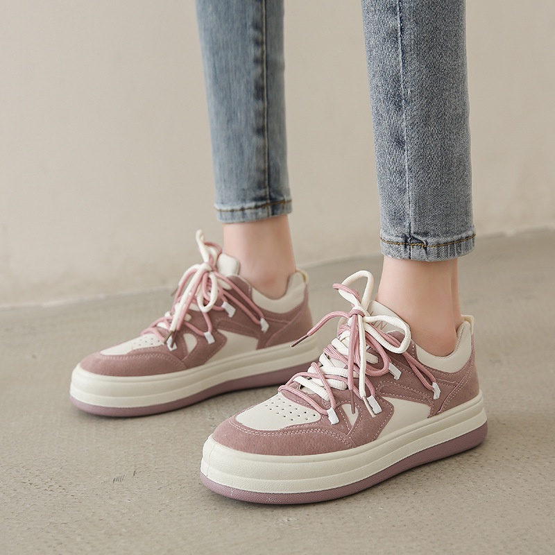 FREE KOTAK Sepatu Kets Wanita Tebal Shoes Perempuan Remaja Dewasa Kekinian Murah Terbaru Sepatu Sneakers Korean Style 039