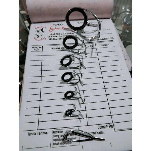 Set ring guide K series MNTSG kaki 2 non fuji ( 7 PCs )