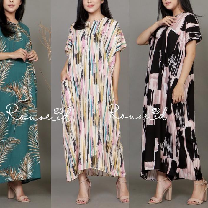 ✲ PART 2 ( LD 120) DASTER BUSUI PANJANG RAYON PREMIUM SEMATAKAKI ROUSE ID ➼