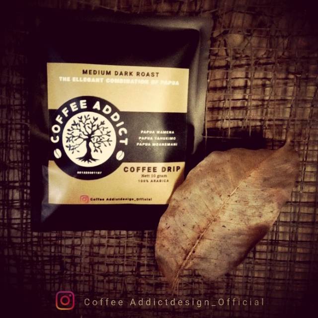 

THE ELLEGANT COMBINATION OF PAPUA Drip bag Coffee - LEBIH PRAKTIS !!