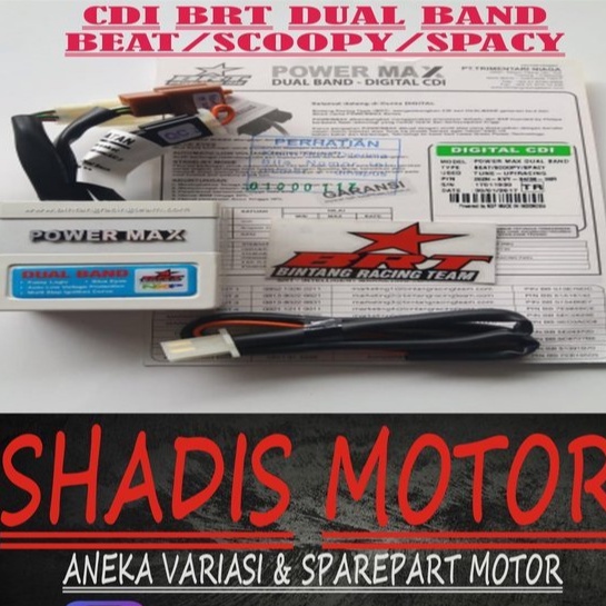 CDI Motor Merk BRT Tipe Dual Band Motor Beat Scoopy Spacy Lama