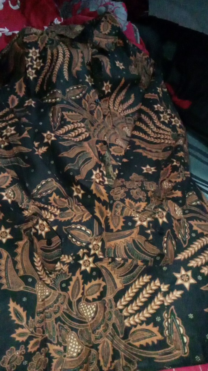 Maura Couple - Sania Ruffle Batik Couple Ori Ndoro Jowi Garansi Termurah Shopee - Batik Modern Solo