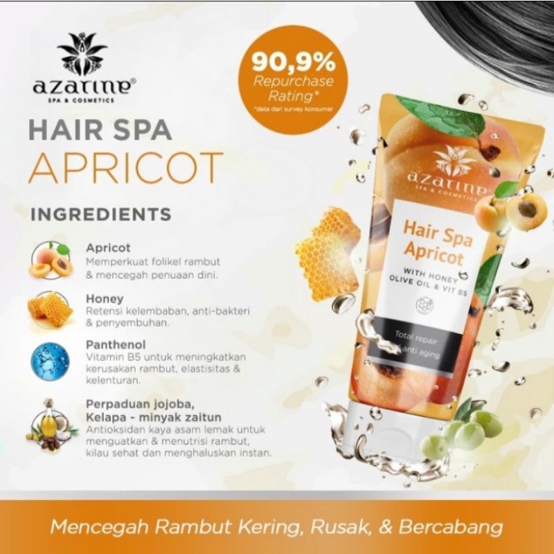 Azarine hair spa apricot